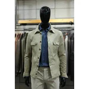 [빠니깔레] 이태리직수입 오일워싱빈티지그린 핸드스티치양가죽자켓 f-qljp01gn (P003529963)