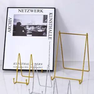 샬라라 탁상용 액자걸이 철제 사진 거치대 포토 앨범 홀더 전시 진열 테이블 인테리어