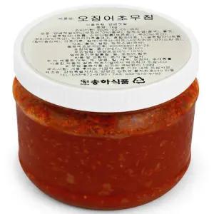 강원도 오징어초무침 500g 본죽초무침 저염젓갈 매콤새콤 밥도둑