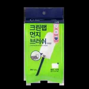 크린랩 먼지 브러쉬 리필 4개입