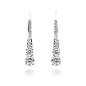 [스와로브스키] 5416155 Stilla Attract 후프 드롭 귀걸이