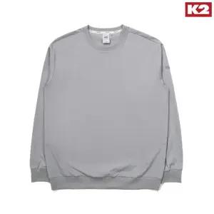 남성 가을 봄 라운드 긴팔 티셔츠/간절기/우븐/맨투맨/KMU23254YD