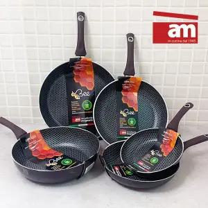 [AM](강남점)이태리 am 벌집코팅 bee 인덕션 프라이팬 IH 이탈리아 직수입 20 24 28 32cm