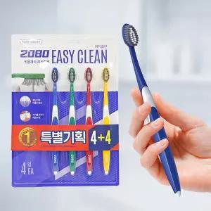 애경 2080 이지클린 이중미세모 8입x3개 (총 24개) 저자극 틈새케어