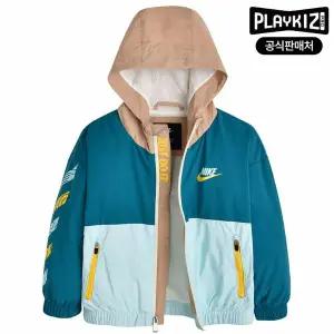[보리보리/플레이키즈프로]나이키 키즈 블럭 윈드러너 바람막이 자켓 A233JK166P