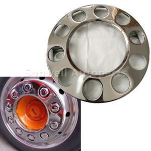 VOLVO SCANIA MAN DAF BENZ IVECO 트럭 크롬 휠 커버 림에 적합