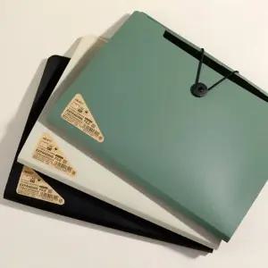 아코디언 파일 클리어 서류 정리 계약서 메뉴얼 A4 화일철 영수증보관 PP파일 파일철