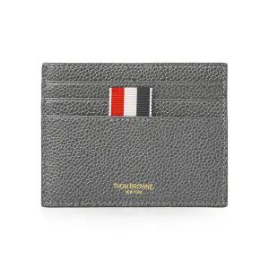 [톰브라운] 남성 페블 그레인 삼선탭 카드 지갑(MAW031L 00198 025)