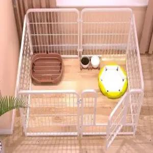 격리 울타리 애견 개집 철제 접이식 가드레일 철장 애완동물 문 휀스 펜스