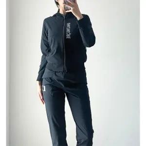 골프웨어 어메이징 여성 봄가을 기능성 자켓 조거 전부 포함 골프 트레이닝세트