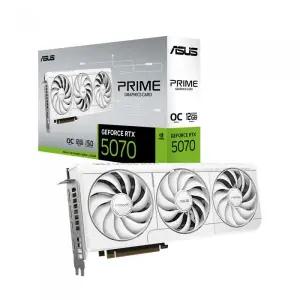 에이수스 ASUS PRIME 지포스 RTX 5070 WHITE OC D7 12GB 인텍앤컴퍼니 VGA 그래픽카드