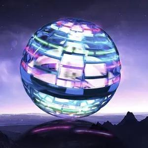 LED플라잉볼 플라이노바 부메랑 프로 정품 부메랑팽이 UFO장난감 플레이