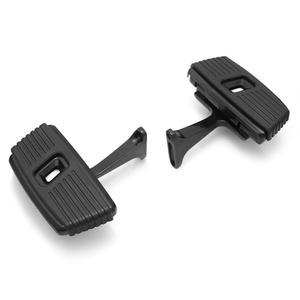 카후나 리어 승객용 발판 할리 투어링 고무 바닥판 로드 스트리트 일렉트라 글라이드 킹 1993-2025 (블랙 - 승객용)