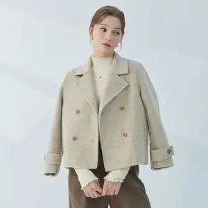 울 핸드메이드 골드 버튼 자켓 KOCAPA02 (2colors)