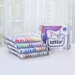 문교 브러쉬 아크릴마카 아크릴 마카 세트 48색 (MBAM-48A)