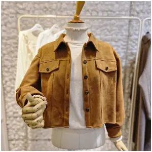 [대구백화점] [무자크]스웨이드미니자켓(MP7CLJ10)