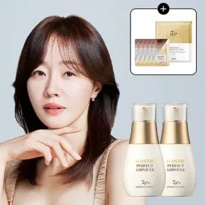 [공식판매처]화이트매스틱 퍼펙트 앰플 25ml 2개 + 샤셰 5ml + 겔 마스크 1매