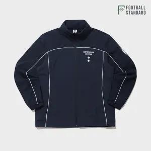 [택가 199,000원] 풋볼스탠다드 공용 토트넘 파이핑 윈드브레이커 자켓 T4JK401XNAV