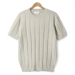 [엠엔씨][MNC] 골지 라운드 반팔니트 (MDBT723RO)