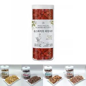 대용량 몬스터키친 리얼육포 - 오리 1kg/개간식/개/큐브/반려동물/전연령/애견/영양/애완견/댕댕이/칭찬
