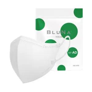 블루나 KFAD 새부리형 마스크 대형 중형 화이트 50매