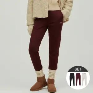 [KAKAO FRIENDS] 여성 기모 조거팬츠 3종세트