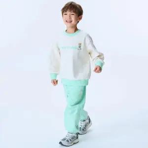 [뉴발란스]키즈트레이닝세트 RQJ NK9YF1409U-84 VICTORY TEAM_빅토리 일러스트 스웨트셋업 / Mint