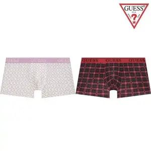 [롯데백화점]게스 [선물포장] 패턴 드로즈 2종세트 (95-110사이즈) DRB12RD-292PK