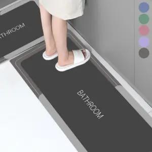 논슬립 빨아쓰는 규조토 발매트 2종세트 주방 화장실 미끄럼방지