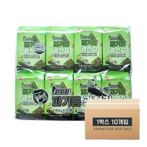 김앤김 파기름 광천김 4gx16 조미도시락김 10개 한박스