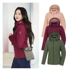 [롯데백화점]콜핑 LD18  여성 겨울 털빠집없는 퀼팅 방한 경량패딩자켓 KVJ6502W