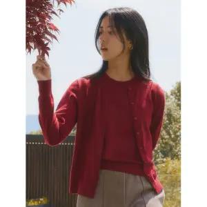 탑텐 TOPTEN 여성 프리미엄 화인 메리노 가디건_MSF4EC2801 MSF4EC2801 337218