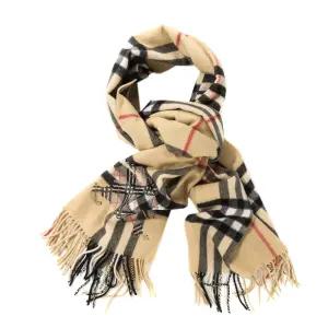 [버버리]26SS (MU G CHCK EKD X STITCH 8117674) 여성 캐시미어 머플러