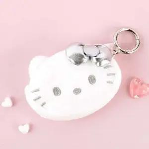 헬로키티 산리오 디테일 구성 실버 미니파우치