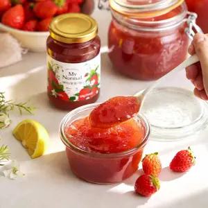 마이노멀 저당 저칼로리 딸기잼 320g