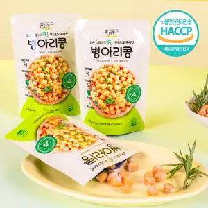 [달큼푸드] 고온 스팀으로 찐 부드럽고 고소한 병아리콩 45g*12봉