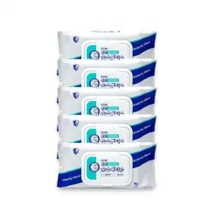 동성 손소독 티슈 70매-5개 살균티슈 소독티슈 제균티슈 의약외품