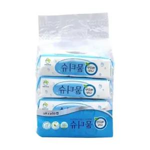 페퍼민트 깨끗한나라 물티슈 캡형 팩(4개입) 60매 부품 소모품 파츠