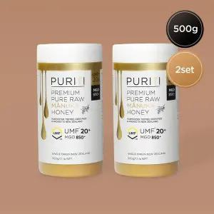 퓨리티 뉴질랜드 마누카꿀 UMF20+ MGO850 500g 2set