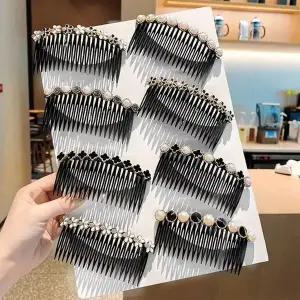 [하프클럽/셀러허브_여성트랜드패션]올림머리 헤어 머리빗핀 대형 잔머리