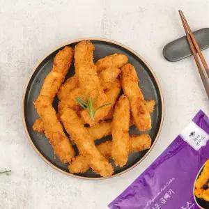 미식연구소 갓튀겨나온 곱빼기 통등심 젓가락 돈까스 500g