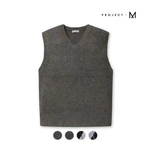 [프로젝트엠][프로젝트엠] 남성 오버핏 패턴 스웨터 베스트_EPD4