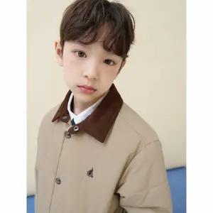 [BEANPOLE KIDS] 클래식 재킷형 패딩 점퍼 - 베이지 (BI6138U02A)