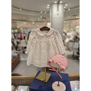 [쇼콜라](강남점)(백일선물원피스) 레이플라워슈트세트 (TTPMBO031P)