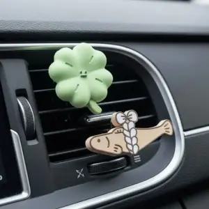 액막이 명태 1+1 차량용 실내 차 방향제 송풍구 첫차 신차 디퓨저 차방향제 100789