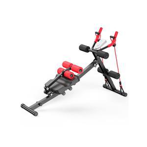 허리 운동기구 복근운동기구 기립근 헬스 홈짐 코어 화이트 접이식