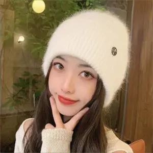 안감 니트 5컬러 인조양털 따뜻한 겨울 겨울 방한비니 소프트 모자