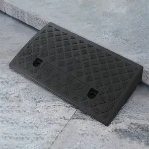 으뜸 계단 문턱 휠체어 진입판(50X27X7CM) 문턱경사로