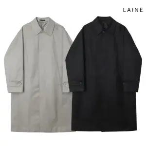 레인 남성 발마칸 트렌치코트