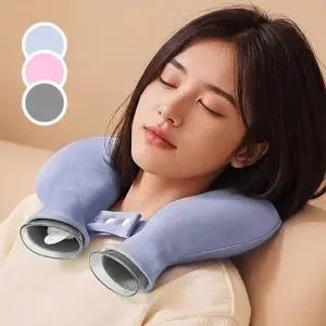 U자형 목걸이 찜질팩 물주머니 온열 핫팩 찜질 보온 냉온 겸용 목 주머니